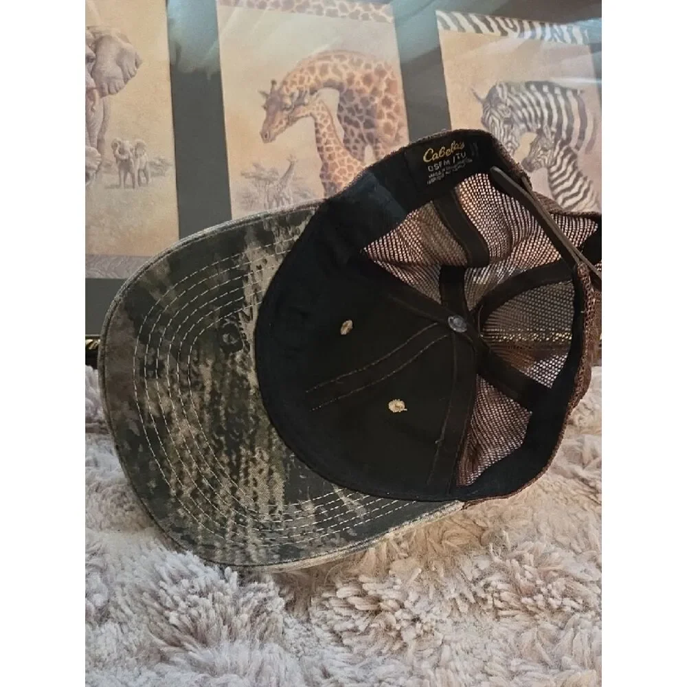 Cabela's Mossy Camo Baseball Cap - Green, Tan